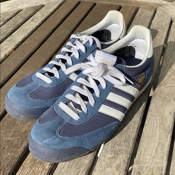 adidas dragon navy blue